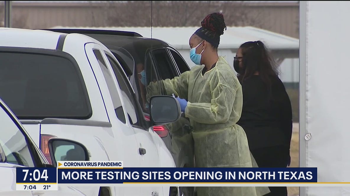More COVID-19 testing sites open in North Texas